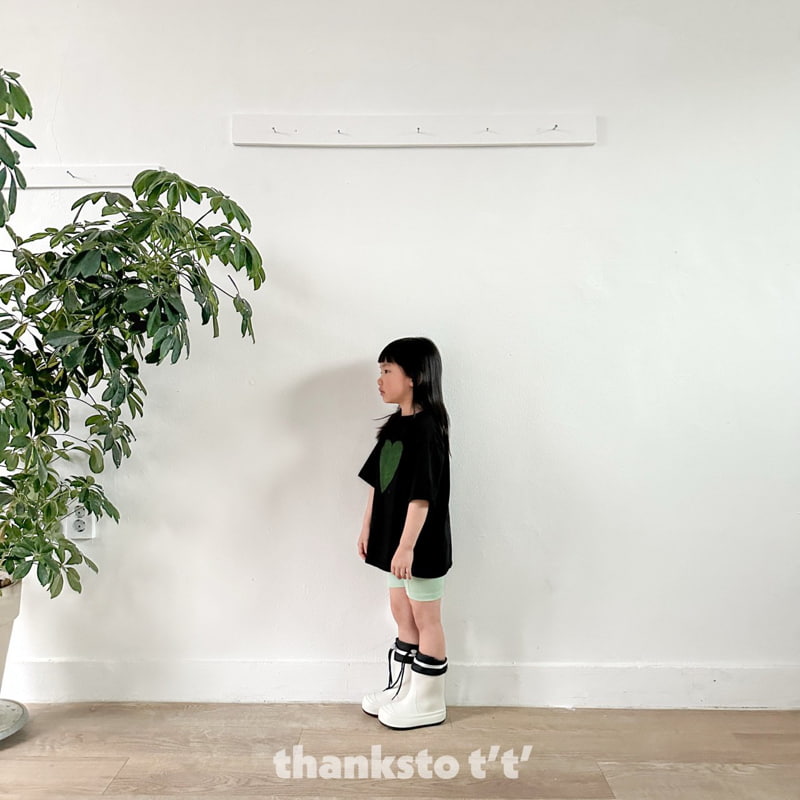 Thanksto TT - Korean Children Fashion - #magicofchildhood - Heart Tee - 6