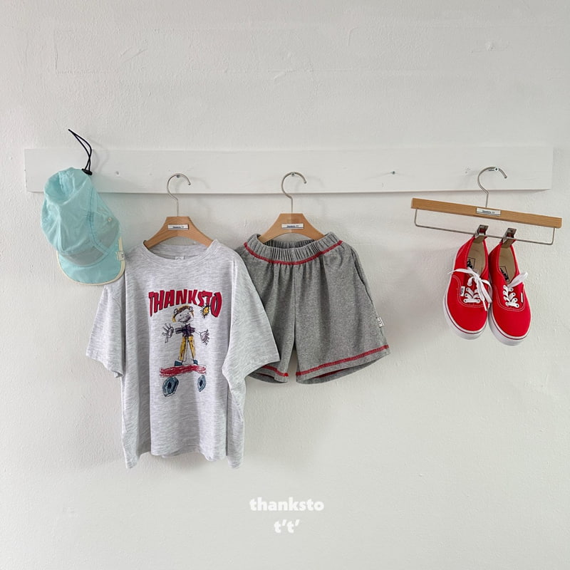 Thanksto TT - Korean Children Fashion - #magicofchildhood - Sketch Tee - 4