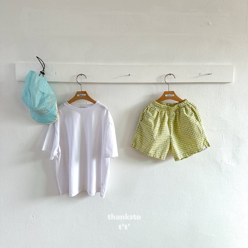 Thanksto TT - Korean Children Fashion - #minifashionista - Basic Short Sleeve Tee - 4