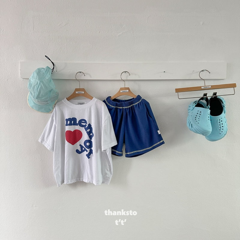 Thanksto TT - Korean Children Fashion - #toddlerclothing - Memory Tee - 3
