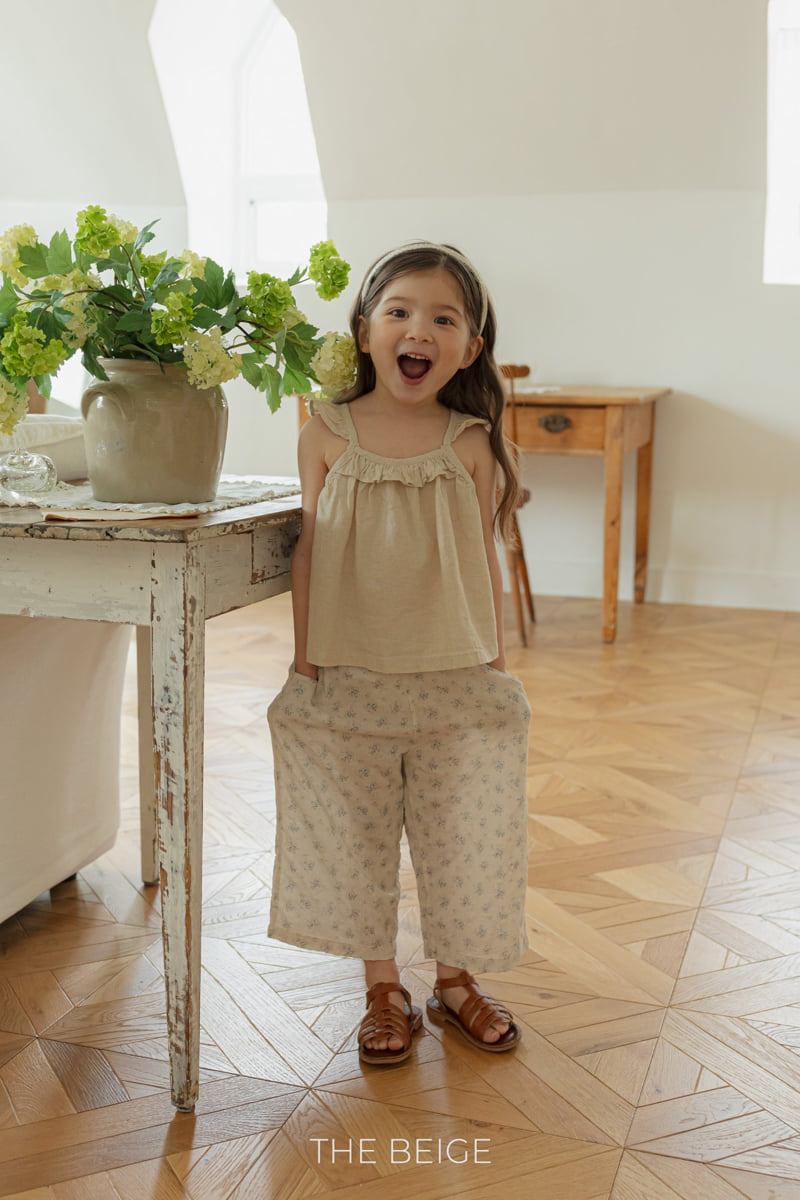 The Beige - Korean Baby Fashion - #babyboutique - Linen Wing Blouse - 5