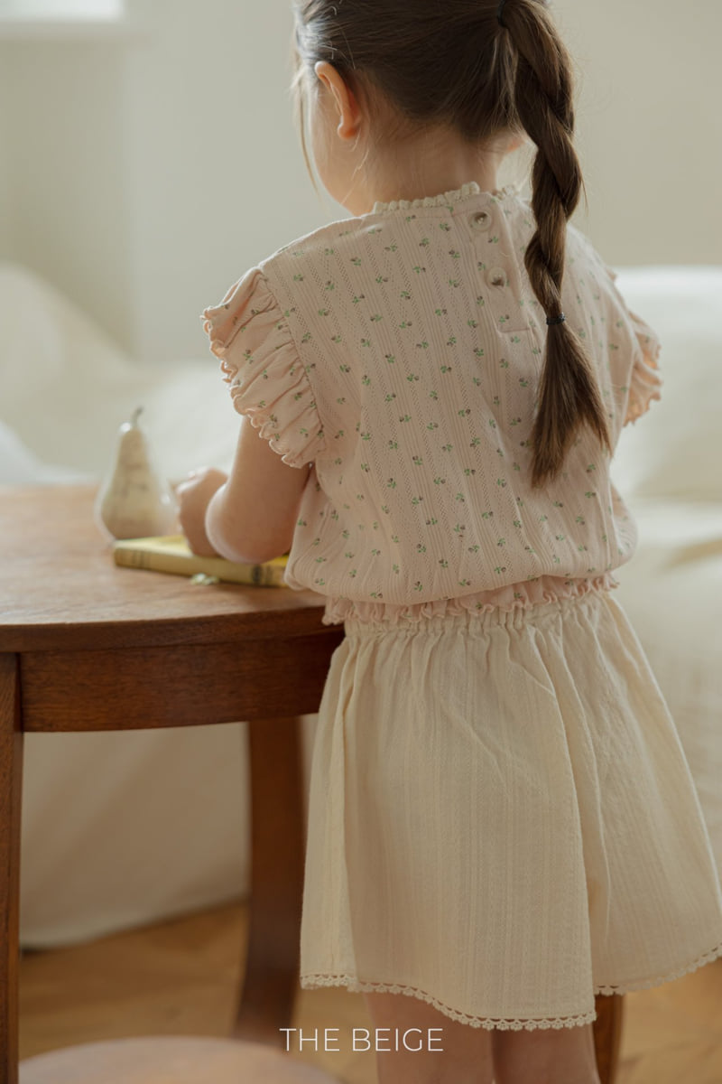 The Beige - Korean Baby Fashion - #babyboutique - Lace Skirt Pants - 9