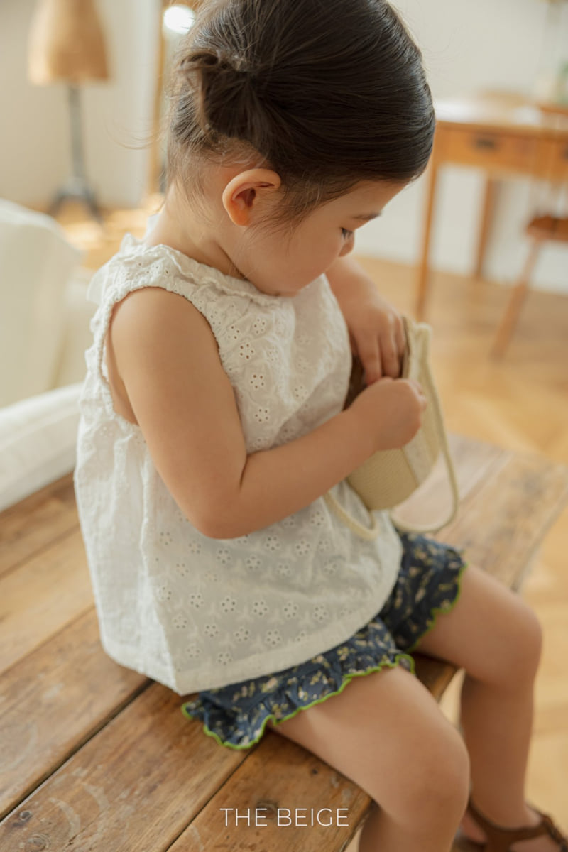 The Beige - Korean Baby Fashion - #babyboutique - Wave Frill Shorts - 5