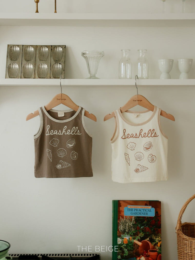 The Beige - Korean Baby Fashion - #babyboutique - Single Sleeveless