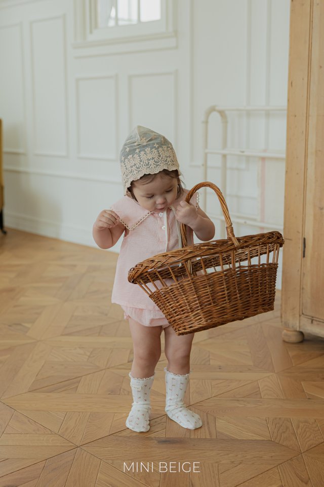The Beige - Korean Baby Fashion - #babyboutique - Small Check Bloomers - 7