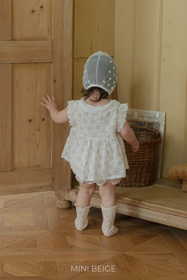 The Beige - Korean Baby Fashion - #babyboutique - Plain Frill Bloomers - 5