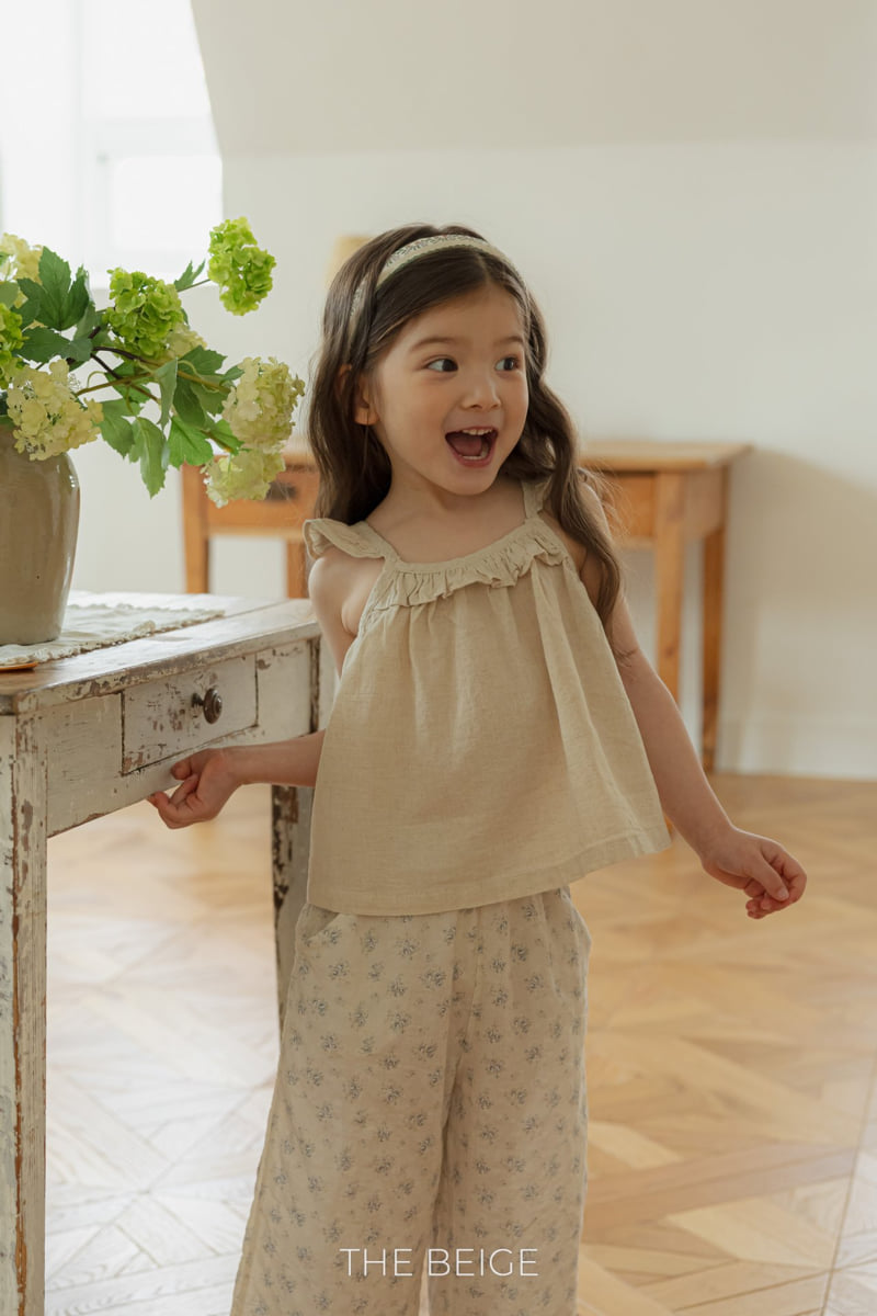 The Beige - Korean Baby Fashion - #babyboutiqueclothing - Linen Wing Blouse - 6