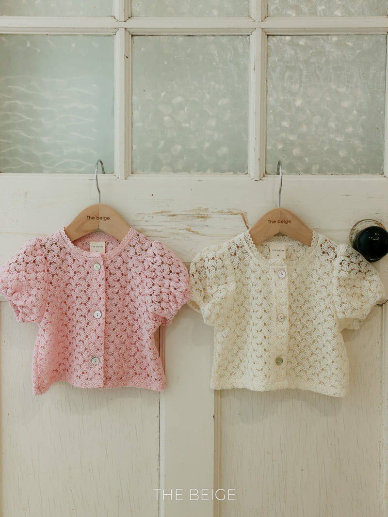 The Beige - Korean Baby Fashion - #babyboutiqueclothing - Puff Short Sleeved Cardigan - 11
