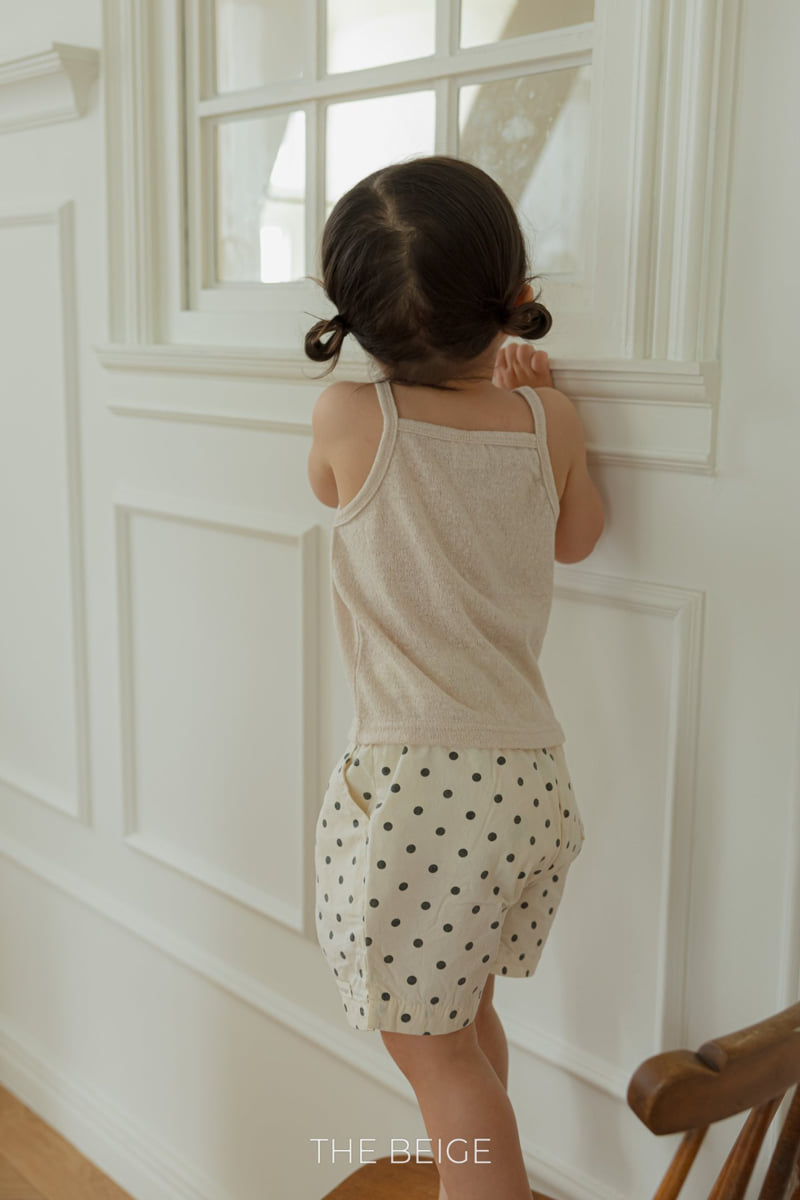 The Beige - Korean Baby Fashion - #babyboutiqueclothing - Knit String Sleeveless - 9