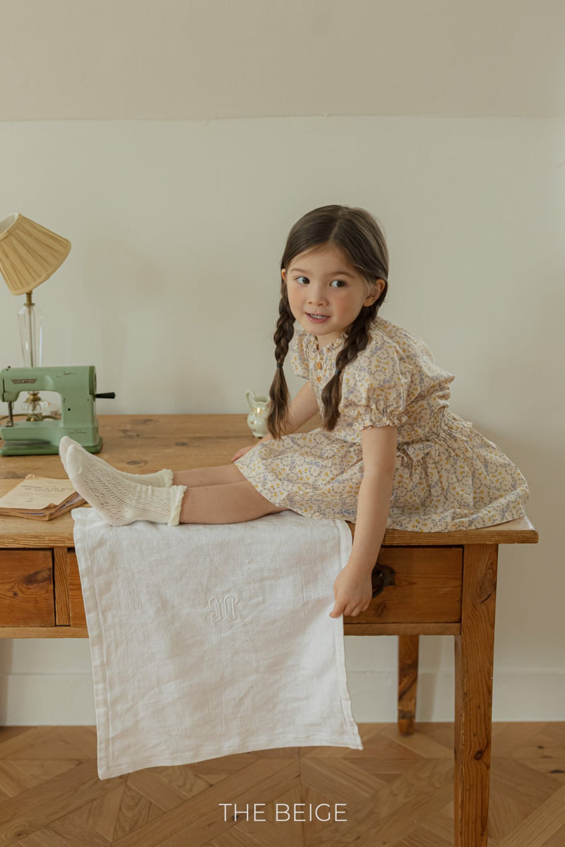 The Beige - Korean Baby Fashion - #babyboutiqueclothing - Frill Flower Skirt - 8