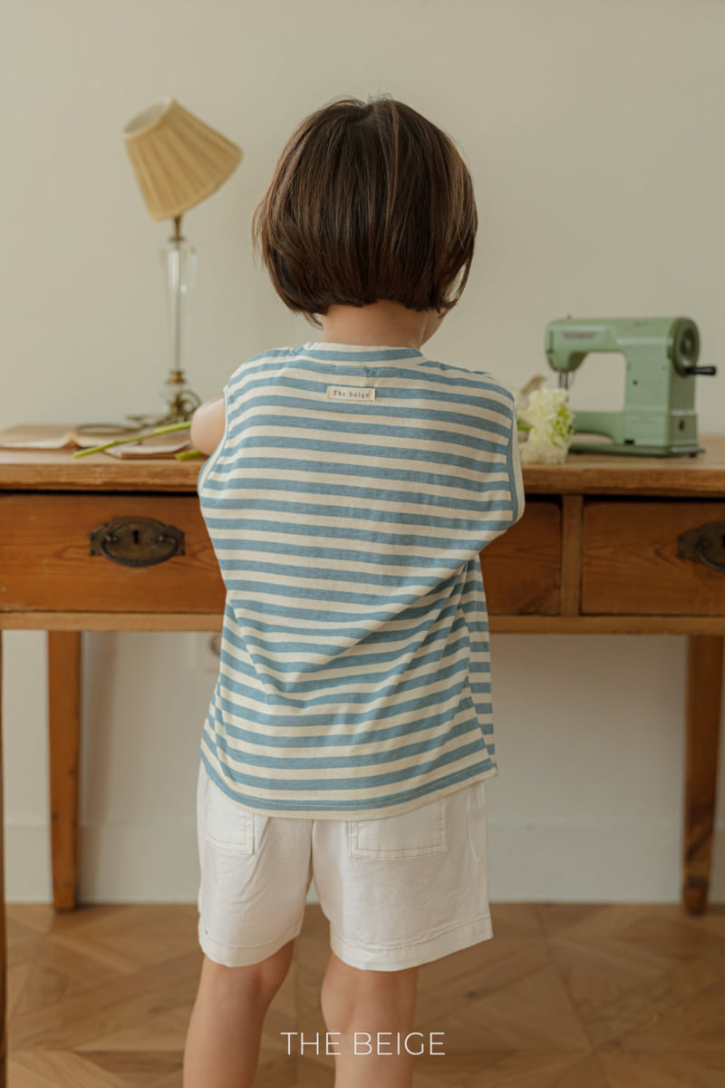 The Beige - Korean Baby Fashion - #babyboutiqueclothing - Stripe Sleeveless - 11