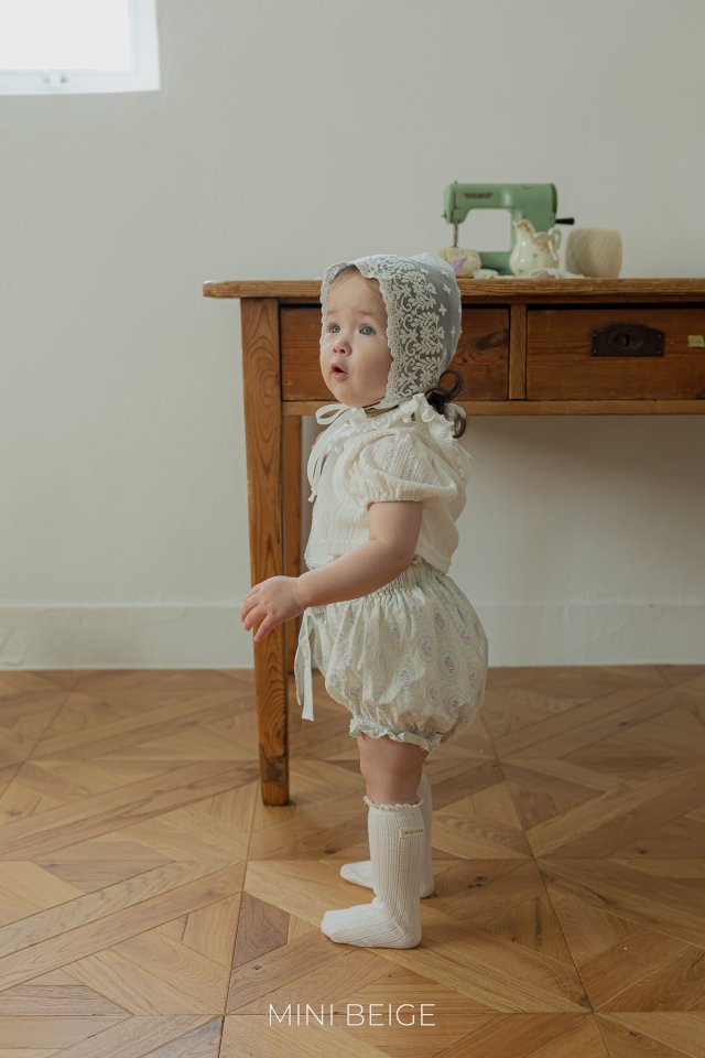 The Beige - Korean Baby Fashion - #babyboutiqueclothing - 25 Shirred Bloomers - 5