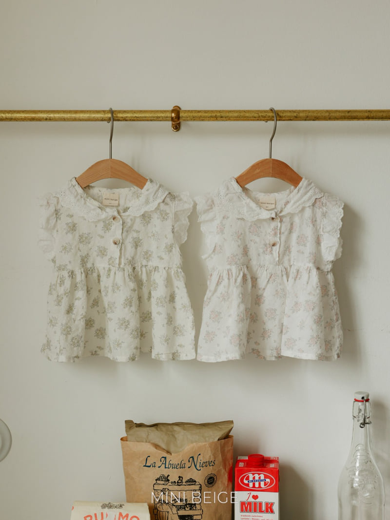 The Beige - Korean Baby Fashion - #babyboutiqueclothing - Petite Lace Blouse - 11