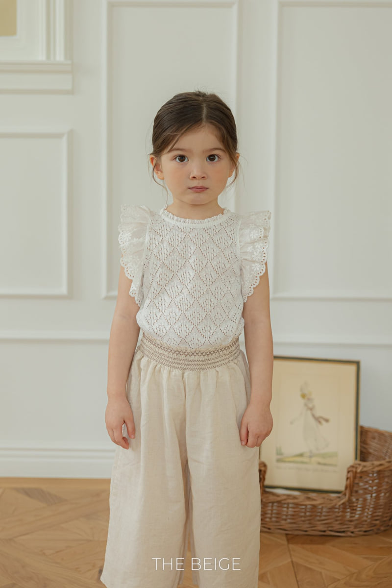 The Beige - Korean Baby Fashion - #babyclothing - Lace Wing Tee - 10