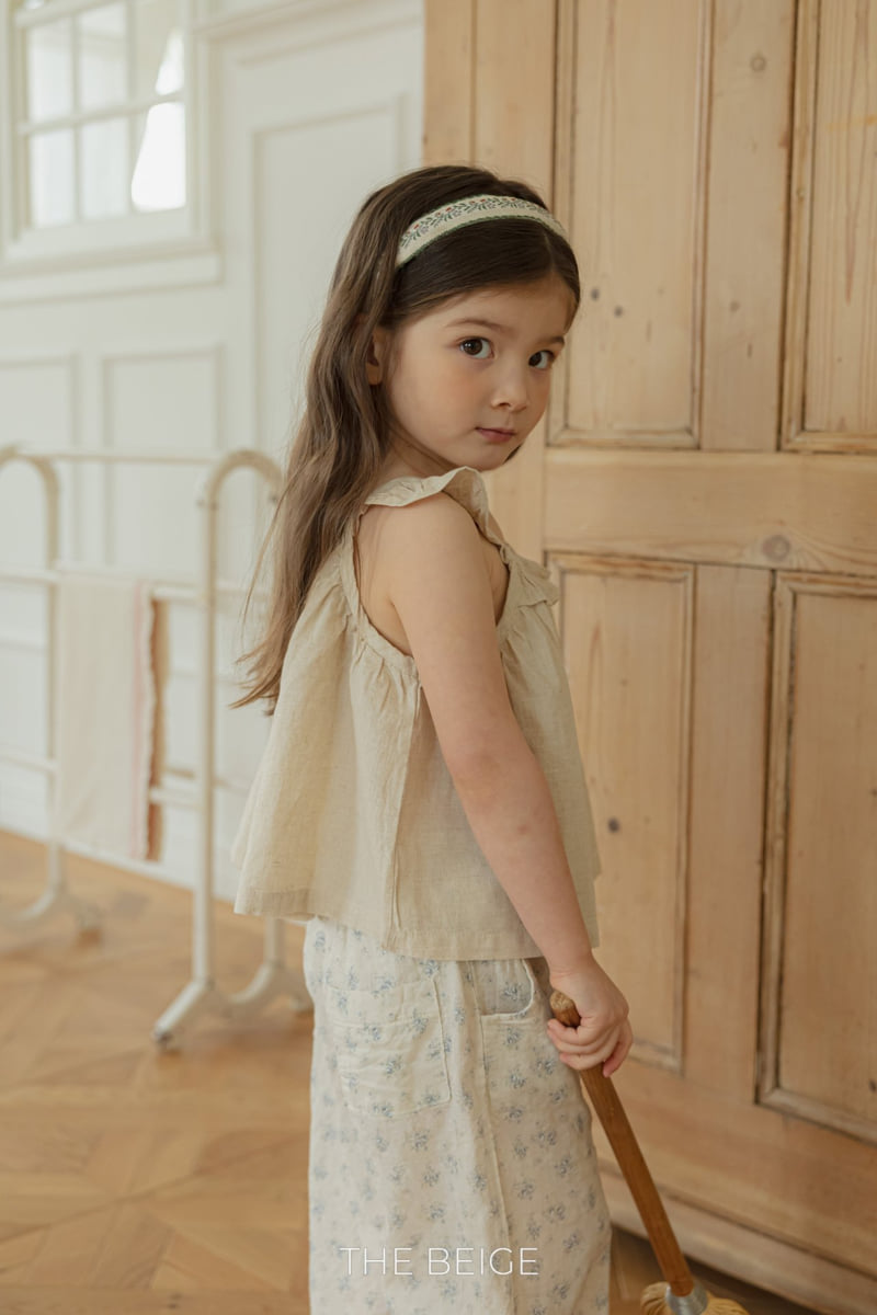 The Beige - Korean Baby Fashion - #babyclothing - Linen Wing Blouse - 7