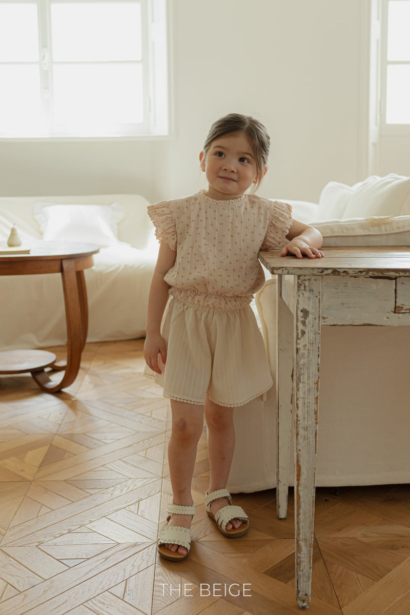 The Beige - Korean Baby Fashion - #babyclothing - Lace Skirt Pants - 11