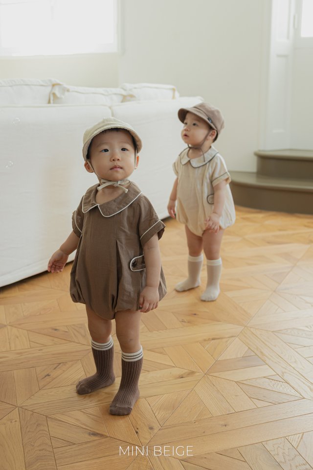 The Beige - Korean Baby Fashion - #babyclothing - Collar Suit - 7