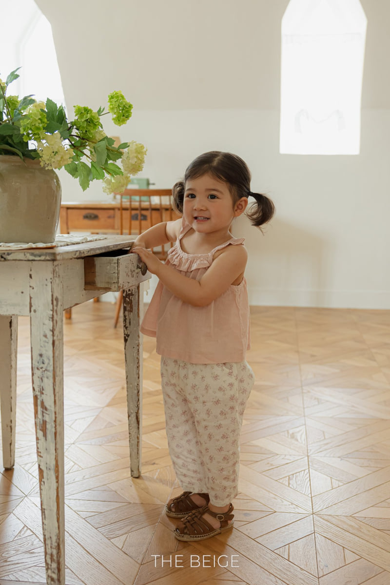 The Beige - Korean Baby Fashion - #babyfashion - Linen Wing Blouse - 8