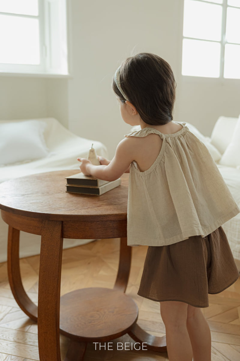 The Beige - Korean Baby Fashion - #babyfashion - Band Skirt Pants - 6