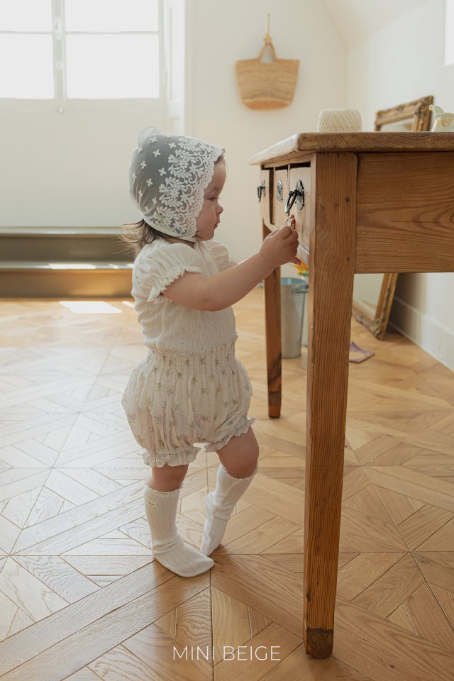 The Beige - Korean Baby Fashion - #babyfashion - 25 Shirred Bloomers - 7