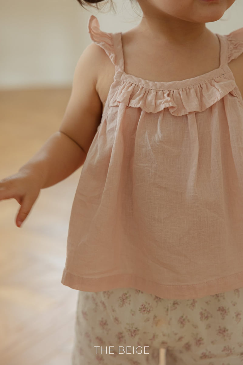 The Beige - Korean Baby Fashion - #babyfever - Linen Wing Blouse - 9