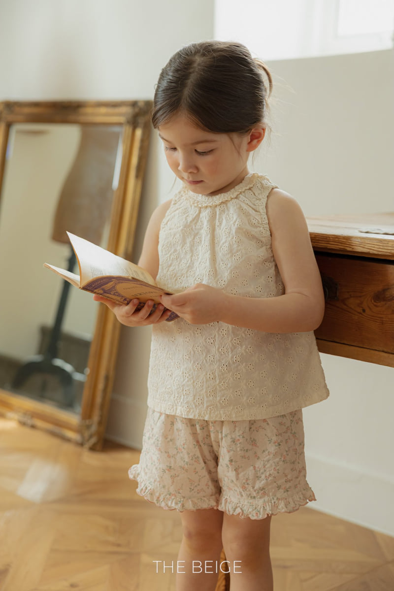 The Beige - Korean Baby Fashion - #babyfever - Wave Frill Shorts - 10