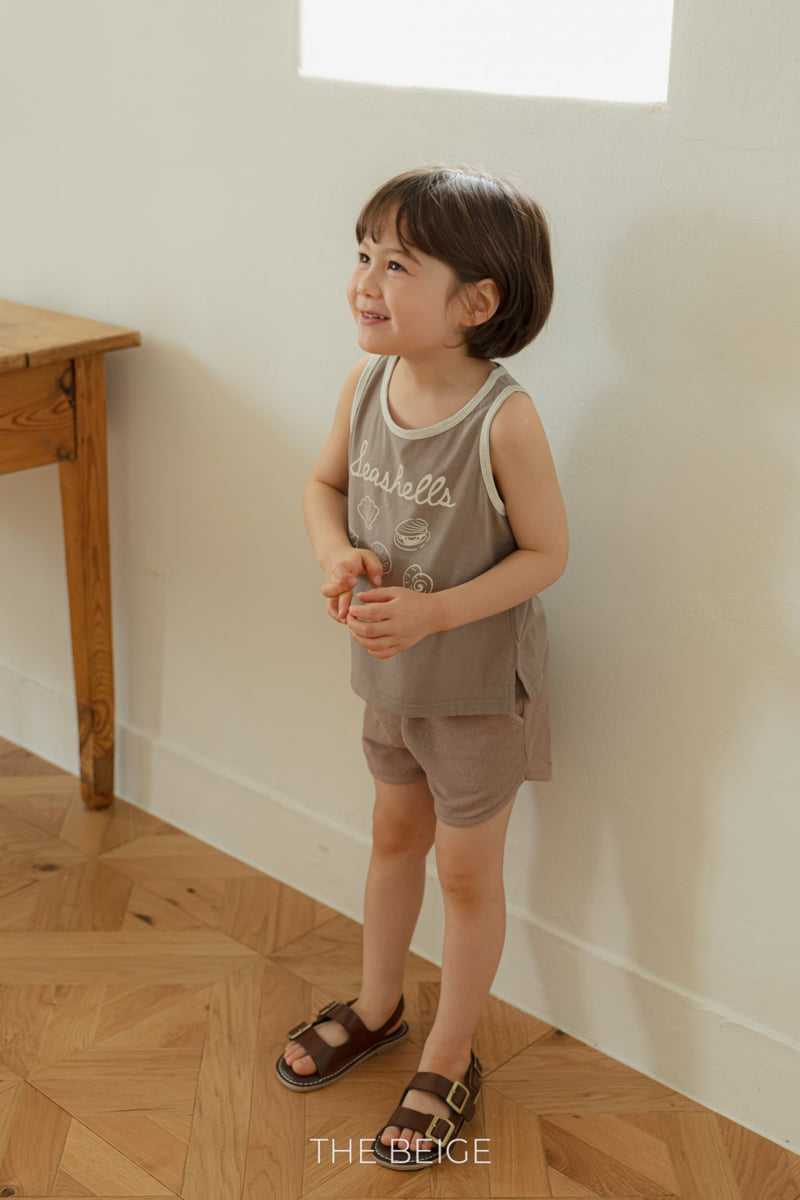 The Beige - Korean Baby Fashion - #babyfever - Single Sleeveless - 6