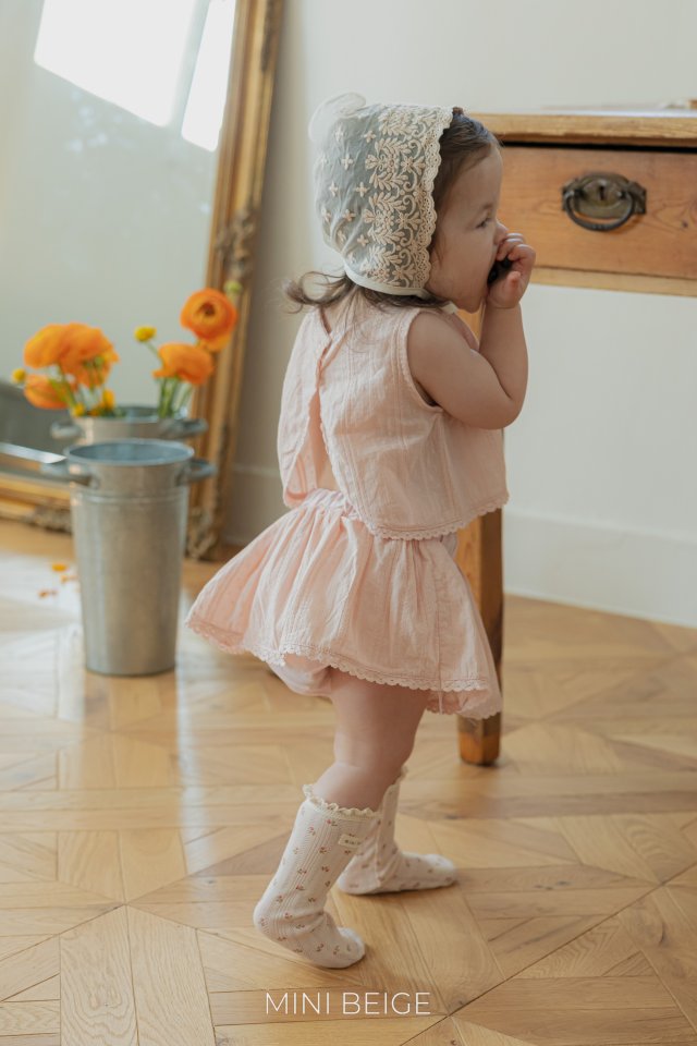 The Beige - Korean Baby Fashion - #babyfever - 25 Lace Skirt Bloomers - 9