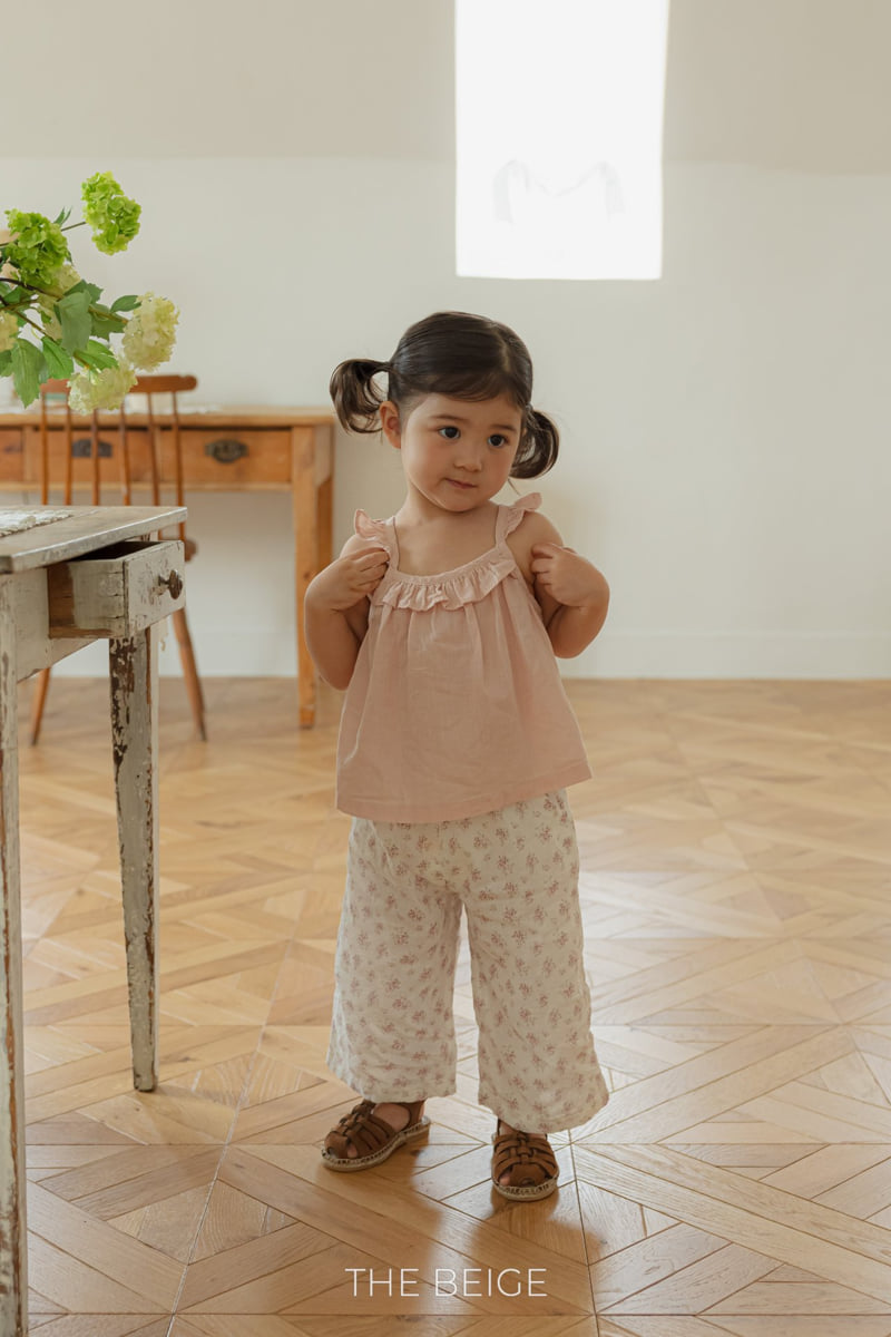 The Beige - Korean Baby Fashion - #babygirlfashion - Linen Wing Blouse - 10