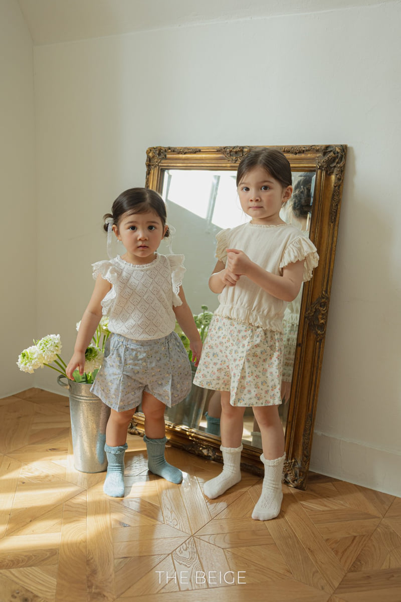 The Beige - Korean Baby Fashion - #babygirlfashion - Band Wing Tee - 7