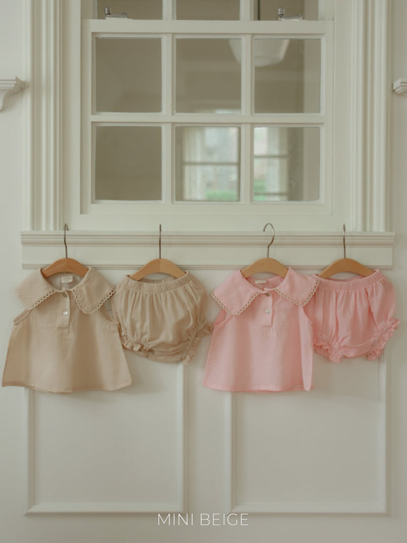 The Beige - Korean Baby Fashion - #babygirlfashion - Small Check Bloomers - 12