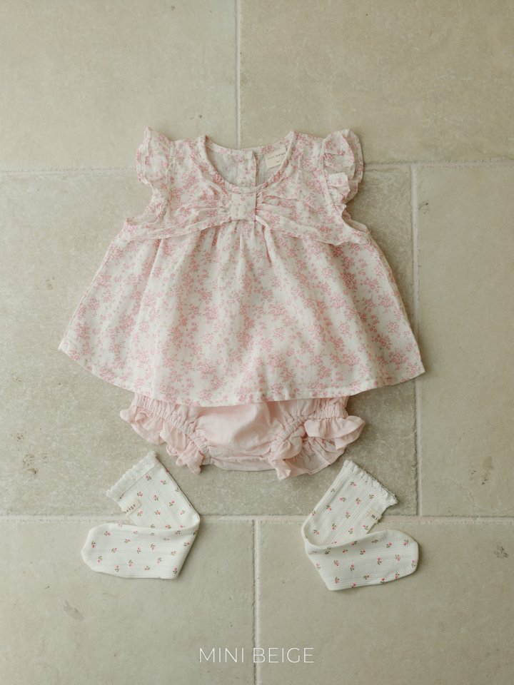 The Beige - Korean Baby Fashion - #babygirlfashion - Plain Frill Bloomers - 11