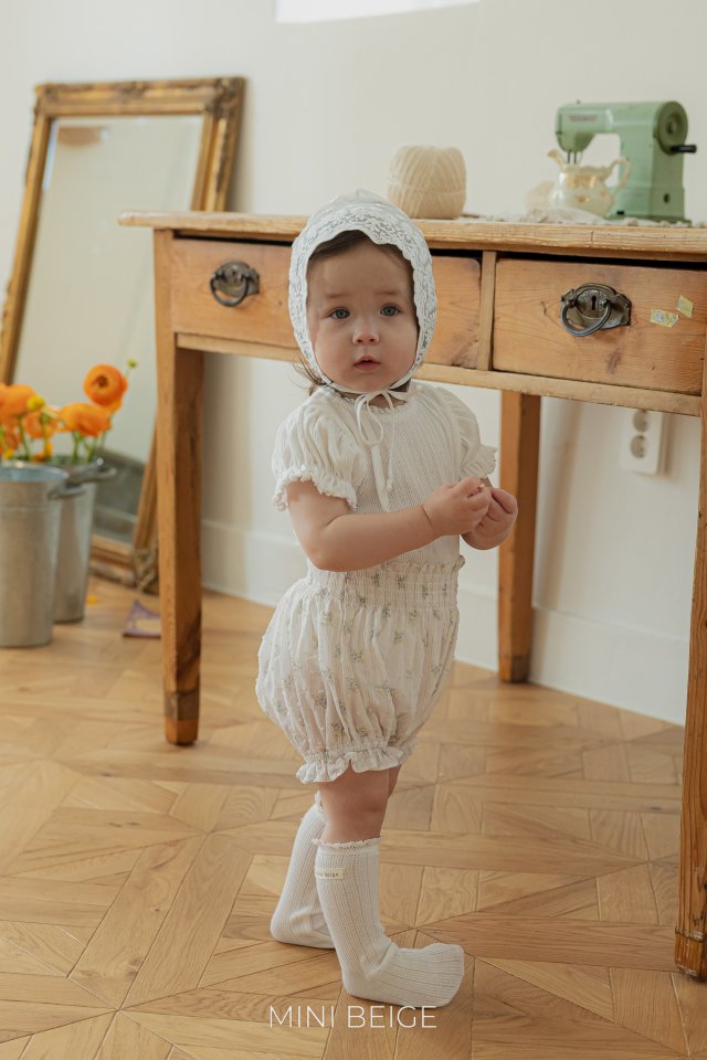 The Beige - Korean Baby Fashion - #babygirlfashion - 25 Shirred Bloomers - 9