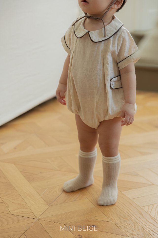 The Beige - Korean Baby Fashion - #babygirlfashion - Collar Suit - 10