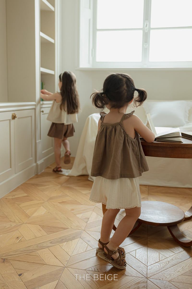 The Beige - Korean Baby Fashion - #babylifestyle - Linen Wing Blouse - 11