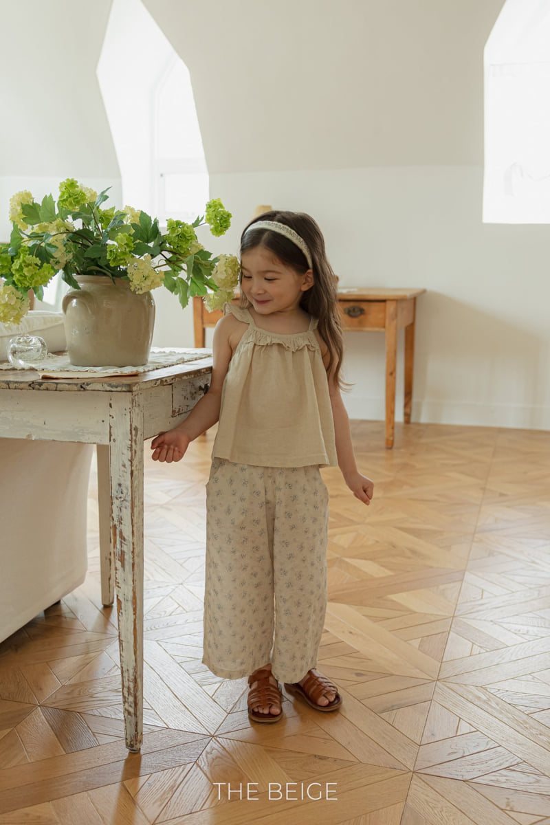 The Beige - Korean Baby Fashion - #babylifestyle - Linen Pants - 3