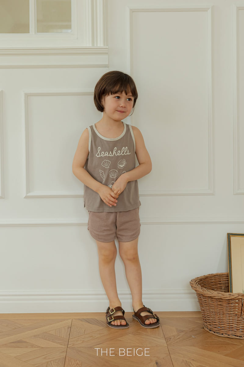 The Beige - Korean Baby Fashion - #babylifestyle - Single Sleeveless - 8