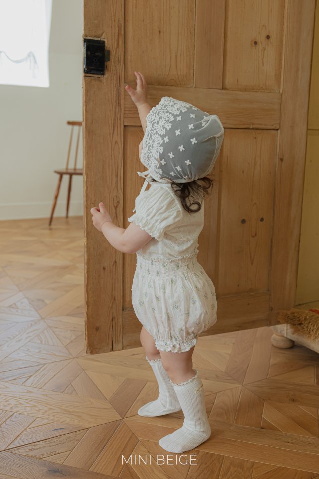 The Beige - Korean Baby Fashion - #babylifestyle - 25 Shirred Bloomers - 10