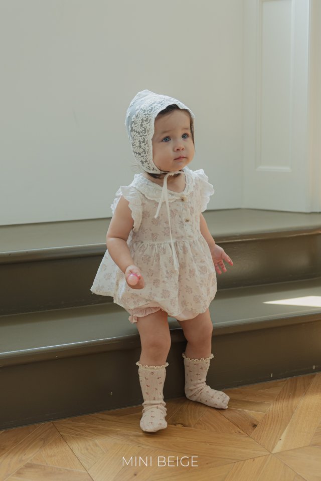The Beige - Korean Baby Fashion - #babylifestyle - Petite Lace Blouse