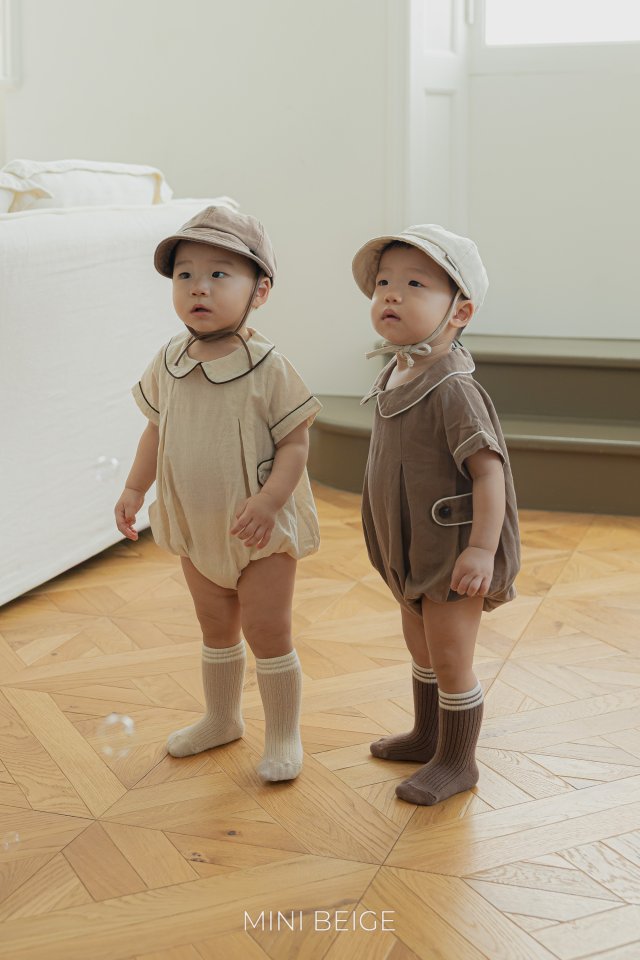 The Beige - Korean Baby Fashion - #babylifestyle - Collar Suit - 11