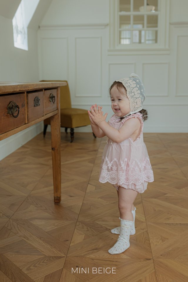 The Beige - Korean Baby Fashion - #babylifestyle - Lace Skirt Suit - 9