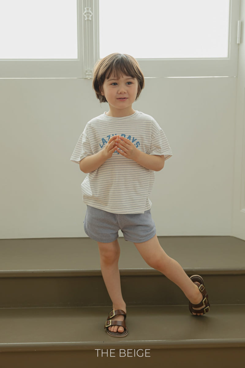 The Beige - Korean Baby Fashion - #babyoninstagram - Stripe Short Sleeve Tee - 11
