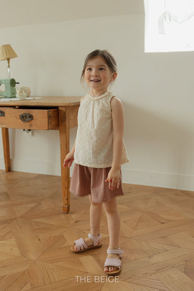 The Beige - Korean Baby Fashion - #babyoninstagram - Lace Skirt Pants