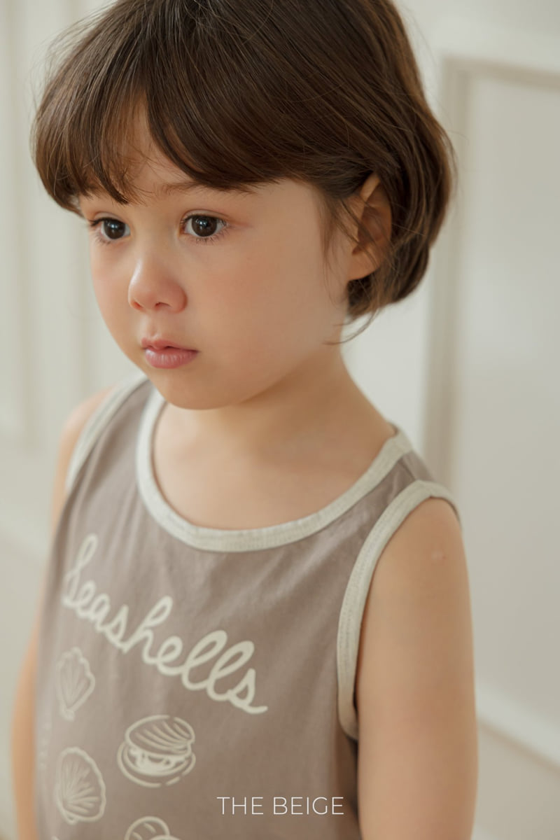 The Beige - Korean Baby Fashion - #babyoninstagram - Single Sleeveless - 9