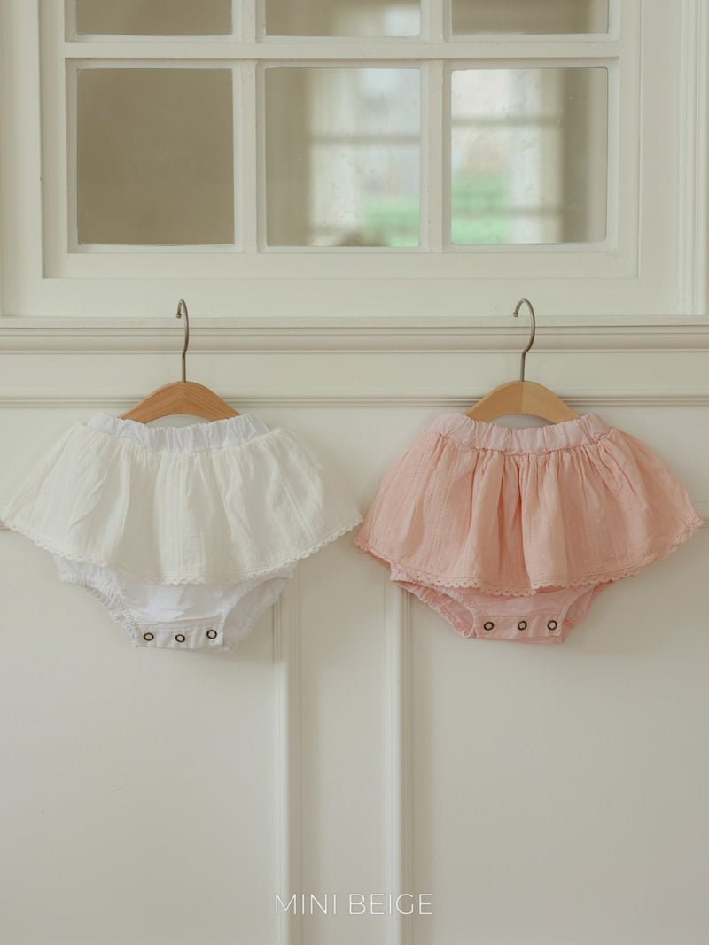 The Beige - Korean Baby Fashion - #babyoninstagram - 25 Lace Skirt Bloomers - 12