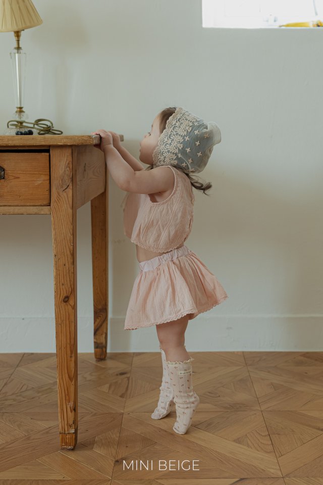 The Beige - Korean Baby Fashion - #babyoninstagram - Lace Wrap Blouse - 5