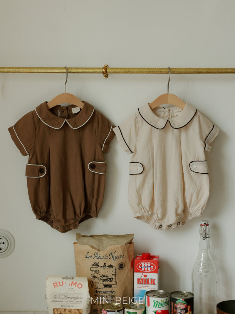 The Beige - Korean Baby Fashion - #babyoninstagram - Collar Suit - 12