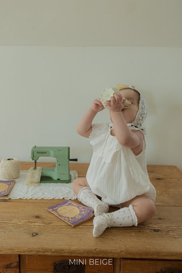 The Beige - Korean Baby Fashion - #babyoninstagram - 25 Lace Sleeveless Suit - 9