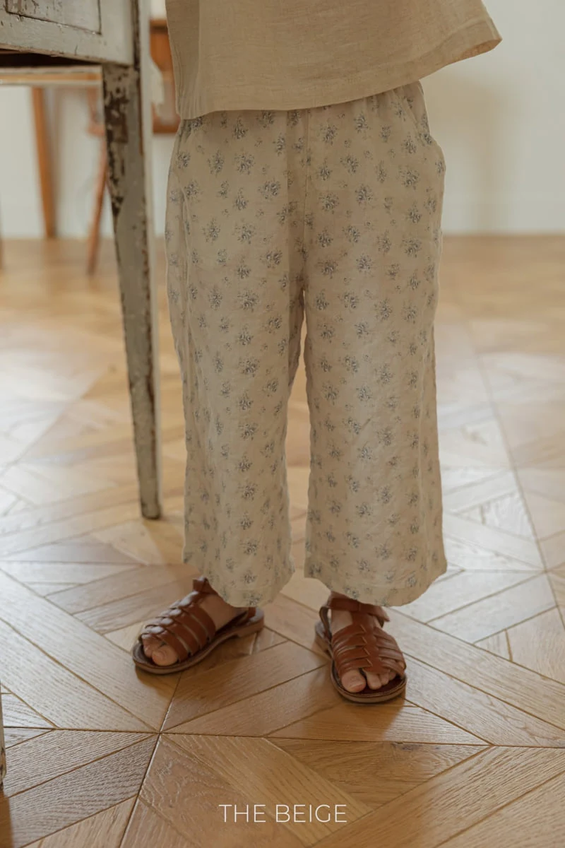 The Beige - Korean Baby Fashion - #babyootd - Linen Pants - 5