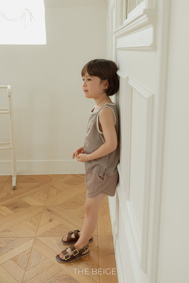 The Beige - Korean Baby Fashion - #babyootd - Single Sleeveless - 10